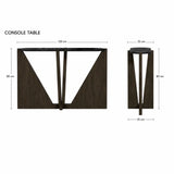 مقاسات الكونسول الهندسي 120×35×80 سم – لونت
